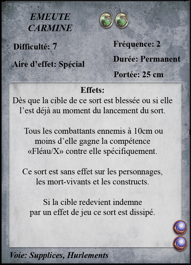 Émeute Carmine